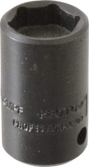 Proto - 1/4" Drive, Power Socket - 6 Points, 15/16" OAL - Apex Tool & Supply