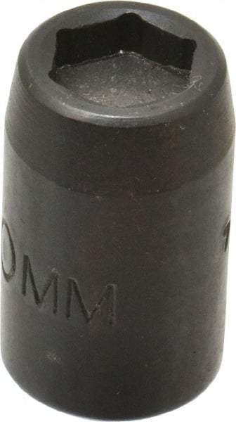 Proto - 3/8" Drive, Power Socket - 6 Points, 1-5/32" OAL - Apex Tool & Supply