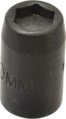 Proto - 3/8" Drive, Power Socket - 6 Points, 1-5/32" OAL - Apex Tool & Supply