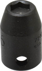 Proto - 3/8" Drive, 5/16" Socket, Power Socket - 6 Points, 1-3/32" OAL - Apex Tool & Supply