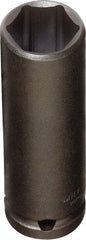 Proto - 1/4" Drive 14mm Deep Impact Socket - 6 Points, 2" OAL - Apex Tool & Supply