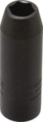 Proto - 3/8" Drive 9mm Deep Thin Wall Impact Socket - 6 Points, 2" OAL - Apex Tool & Supply