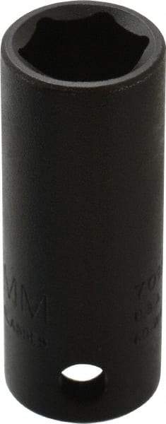 Proto - 3/8" Drive 12mm Deep Thin Wall Impact Socket - 6 Points, 2" OAL - Apex Tool & Supply