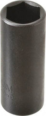 Proto - 3/8" Drive 15mm Deep Thin Wall Impact Socket - 6 Points, 2" OAL - Apex Tool & Supply