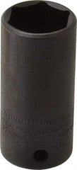 Proto - 3/8" Drive 19mm Deep Thin Wall Impact Socket - 6 Points, 2" OAL - Apex Tool & Supply