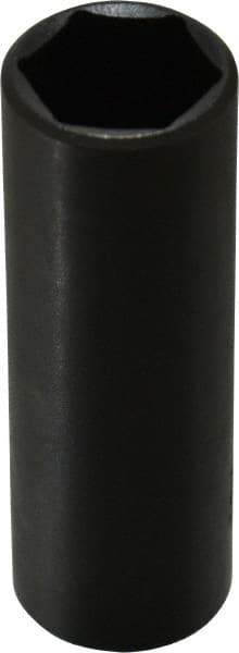 Proto - 1/2" Drive 7/8" Deep Thin Wall Impact Socket - 6 Points, 3-1/2" OAL - Apex Tool & Supply