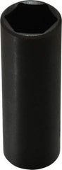 Proto - 1/2" Drive 7/8" Deep Thin Wall Impact Socket - 6 Points, 3-1/2" OAL - Apex Tool & Supply