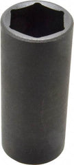 Proto - 1/2" Drive 1-1/16" Deep Thin Wall Impact Socket - 6 Points, 3-1/2" OAL - Apex Tool & Supply