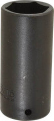 Proto - 1/2" Drive 1-3/16" Deep Thin Wall Impact Socket - 6 Points, 3-1/2" OAL - Apex Tool & Supply