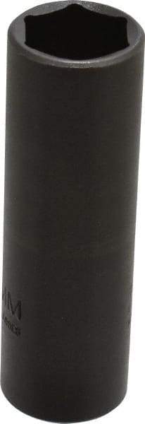 Proto - 1/2" Drive 19mm Deep Thin Wall Impact Socket - 6 Points, 3-1/4" OAL - Apex Tool & Supply