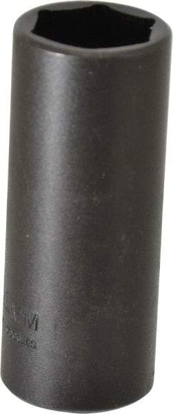Proto - 1/2" Drive 24mm Deep Thin Wall Impact Socket - 6 Points, 3-1/2" OAL - Apex Tool & Supply