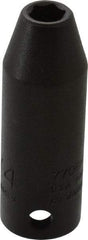Proto - 3/8" Drive 1/4" Deep Thin Wall Impact Socket - 6 Points, 2" OAL - Apex Tool & Supply