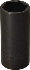 Proto - 3/8" Drive 3/4" Deep Thin Wall Impact Socket - 6 Points, 2-1/4" OAL - Apex Tool & Supply