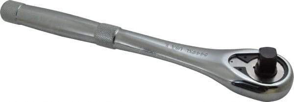 Proto - 1/2" Drive Pear Head Ratchet - Chrome Finish, 10-1/2" OAL, 45 Gear Teeth, Standard Full Polish Handle, Standard Head - Apex Tool & Supply