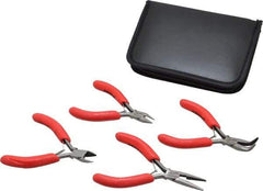 Proto - 4 Piece Mini Plier Set - Comes in Kit Bag - Apex Tool & Supply
