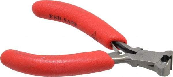 Proto - 4" OAL, 18 AWG Capacity, End Cutting Pliers - 7/16" Jaw Length x 3/4" Jaw Width, End Cut Head, ESD Cushion Handle - Apex Tool & Supply