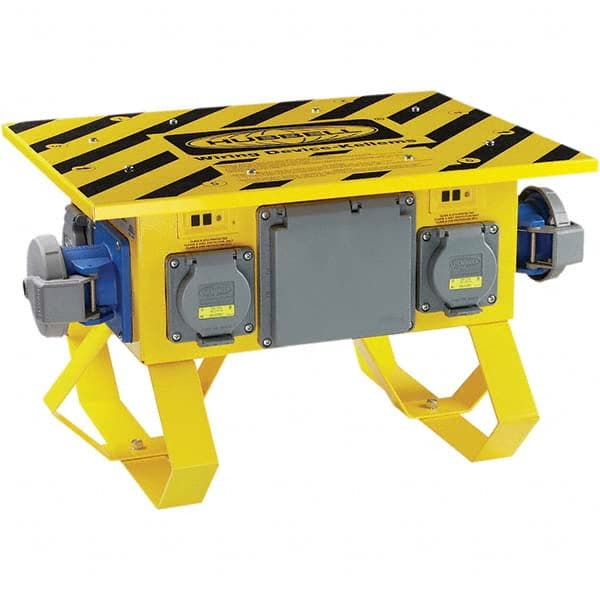 Hubbell Wiring Device-Kellems - GFCI Cords & Power Distribution Centers Mount Type: Floor Number of Outlets: 7 - Apex Tool & Supply