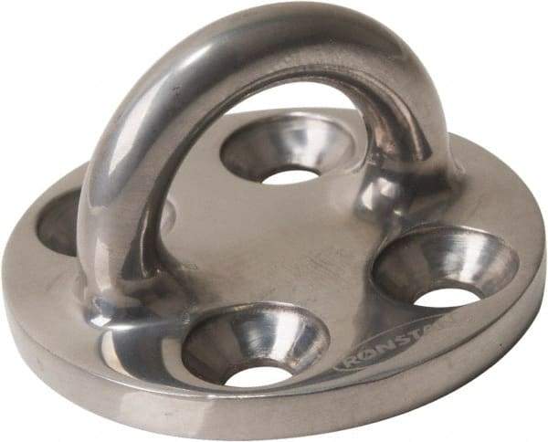 Ronstan - 3,310 Lbs. Load Limit Pad Eye - For Use with 1/4 Inch Rope - Apex Tool & Supply
