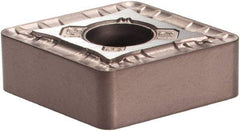 Kennametal - CNMG433 MR Grade KCP25B Carbide Turning Insert - TiCN/Al2O3/TiOCN Finish, 80° Diamond, 1/2" Inscr Circle, 3/16" Thick, 3/64" Corner Radius - Apex Tool & Supply