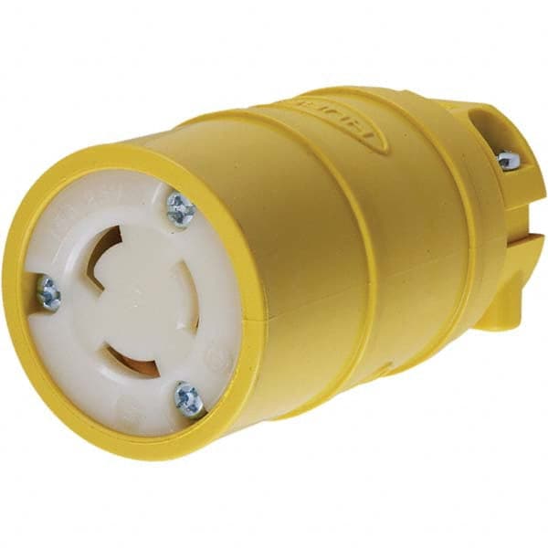 Hubbell Wiring Device-Kellems - 125V 15A NEMA L5-15R Industrial Twist Lock Connector - Apex Tool & Supply