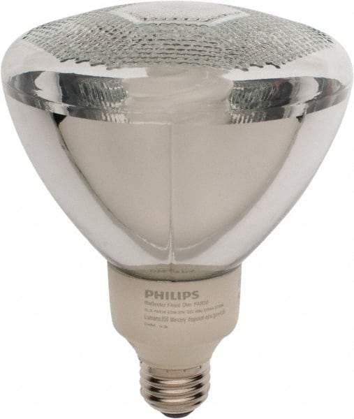 Philips - 20 Watt Fluorescent Flood/Spot Medium Screw Lamp - 2,700°K Color Temp, 850 Lumens, 120 Volts, PAR38, 8,000 hr Avg Life - Apex Tool & Supply