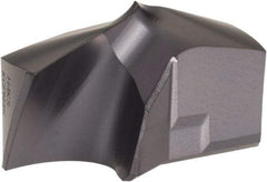 Kennametal - Series KSEM Plus, 26mm Diam Grade KCPM45 140° Replaceable Drill Tip - Carbide, TiAlN Finish, 5 Seat Size - Apex Tool & Supply