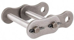 U.S. Tsubaki - 2" Pitch, ANSI 160-2, Cottered Roller Chain Connecting Link - For Use with Double Strand Chain - Apex Tool & Supply
