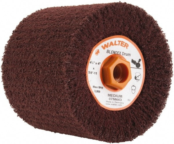 WALTER Surface Technologies - 4-1/2 x 4" Unmounted Flap Wheel - Apex Tool & Supply