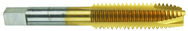 M12 x 1.75 Dia. - D6 - 3 FL - HSS - TiN - Plug Spiral Point Tap - Apex Tool & Supply