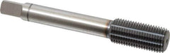 Balax - 1/2-20 UNF 2B H7 Thread Limit Bottoming Thread Forming Tap - Powdered Metal High Speed Steel, TiCN Finish, 3-3/8" OAL, 1" Thread Length, Right Hand Thread, Series BXSTEEL - Apex Tool & Supply