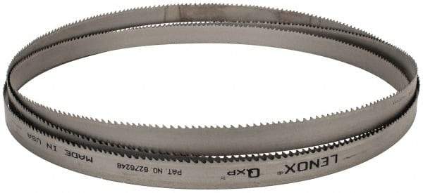 Lenox - 4 to 6 TPI, 13' 6" Long x 1" Wide x 0.035" Thick, Welded Band Saw Blade - Bi-Metal, Toothed Edge, Raker Tooth Set, Flexible Back, Contour Cutting - Apex Tool & Supply