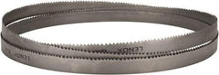 Lenox - 3 to 4 TPI, 15' 4" Long x 1-1/4" Wide x 0.042" Thick, Welded Band Saw Blade - Bi-Metal, Toothed Edge, Raker Tooth Set, Flexible Back, Contour Cutting - Apex Tool & Supply