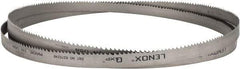Lenox - 3 to 4 TPI, 14' 10" Long x 1" Wide x 0.035" Thick, Welded Band Saw Blade - Bi-Metal, Toothed Edge, Raker Tooth Set, Flexible Back, Contour Cutting - Apex Tool & Supply