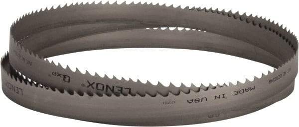 Lenox - 2 to 3 TPI, 11' 6" Long x 1-1/4" Wide x 0.042" Thick, Welded Band Saw Blade - Bi-Metal, Toothed Edge, Raker Tooth Set, Flexible Back, Contour Cutting - Apex Tool & Supply