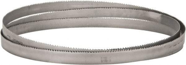 Lenox - 3 to 4 TPI, 19' 2" Long x 1-1/2" Wide x 0.05" Thick, Welded Band Saw Blade - Bi-Metal, Toothed Edge, Raker Tooth Set, Flexible Back, Contour Cutting - Apex Tool & Supply