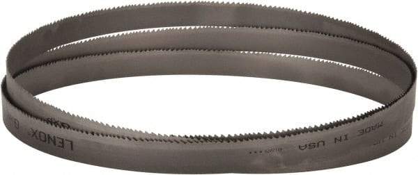 Lenox - 5 to 8 TPI, 11' Long x 1" Wide x 0.035" Thick, Welded Band Saw Blade - Bi-Metal, Toothed Edge, Raker Tooth Set, Flexible Back, Contour Cutting - Apex Tool & Supply