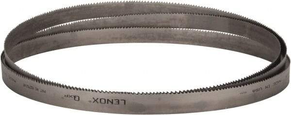 Lenox - 4 to 6 TPI, 15' 6" Long x 1-1/4" Wide x 0.042" Thick, Welded Band Saw Blade - Bi-Metal, Toothed Edge, Raker Tooth Set, Flexible Back, Contour Cutting - Apex Tool & Supply