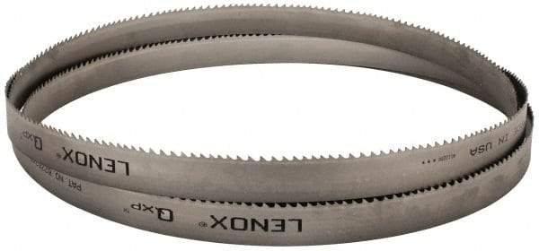 Lenox - 4 to 6 TPI, 10' 10-1/2" Long x 1" Wide x 0.035" Thick, Welded Band Saw Blade - Bi-Metal, Toothed Edge, Raker Tooth Set, Flexible Back, Contour Cutting - Apex Tool & Supply