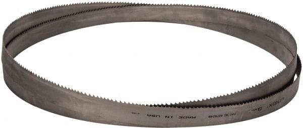 Lenox - 3 to 4 TPI, 18' 10" Long x 1-1/2" Wide x 0.05" Thick, Welded Band Saw Blade - Bi-Metal, Toothed Edge, Raker Tooth Set, Flexible Back, Contour Cutting - Apex Tool & Supply