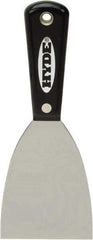 Hyde Tools - Flexible High Carbon Steel 1-Edge Scraper - 3" Blade Width, Nylon Handle - Apex Tool & Supply