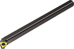 Sandvik Coromant - 0.3228" Min Bore Diam, 3-1/4" OAL, 1/4" Shank Diam, A..SWLPR/L Indexable Boring Bar - Screw-On Holding Method - Apex Tool & Supply
