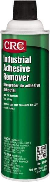 CRC - 19 oz Aerosol Can Adhesive Remover - VOC Content g/L 0, Removes Adhesives - Apex Tool & Supply