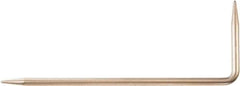 Ampco - 1" Offset Nonsparking Punch - 17-3/4" OAL, Nickel Aluminum Bronze - Apex Tool & Supply