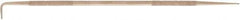 Ampco - 6" OAL Straight/Bent Scriber - 90° Hook, Beryllium Copper with Double End - Apex Tool & Supply