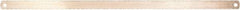 Ampco - 11-3/4" Long, 18 Teeth per Inch, Bi-Metal Hand Hacksaw Blade - Toothed Edge, 1/2" Wide x 0.025" Thick, Flexible - Apex Tool & Supply