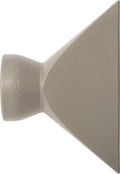 Loc-Line - 3/4" Hose Inside Diam x 3" Nozzle Diam, Coolant Hose Nozzle - Unthreaded, for Use with Loc-Line Modular Hose System, 20 Pieces - Apex Tool & Supply