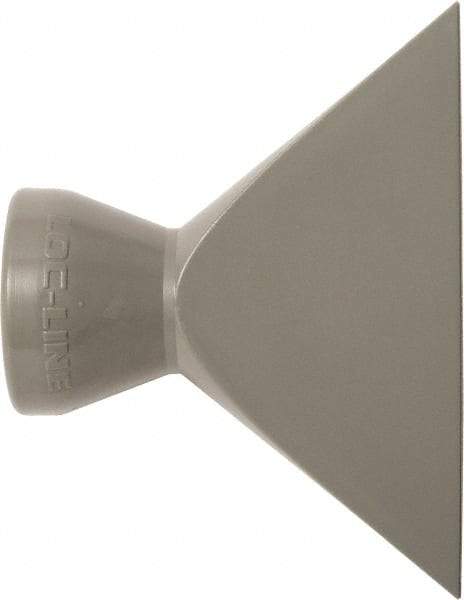 Loc-Line - 1/2" Hose Inside Diam x 2-1/2" Nozzle Diam, Coolant Hose Nozzle - Unthreaded, for Use with Loc-Line Modular Hose System, 20 Pieces - Apex Tool & Supply