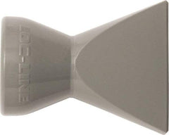 Loc-Line - 1/2" Hose Inside Diam x 1-1/4" Nozzle Diam, Coolant Hose Nozzle - Unthreaded, for Use with Loc-Line Modular Hose System, 20 Pieces - Apex Tool & Supply