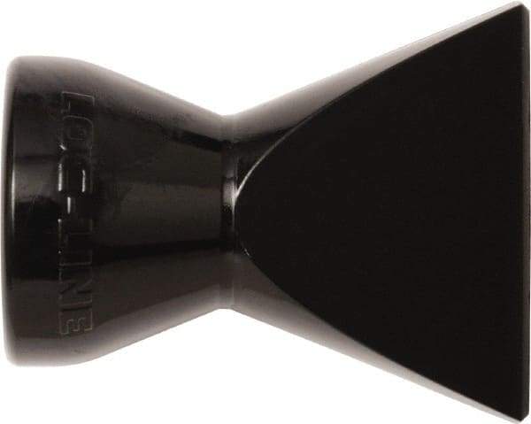 Loc-Line - 1/2" Hose Inside Diam x 1-1/4" Nozzle Diam, Coolant Hose Nozzle - Unthreaded, for Use with Loc-Line Modular Hose System, 20 Pieces - Apex Tool & Supply