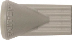 Loc-Line - 1/4" Hose Inside Diam, Coolant Hose Nozzle - Unthreaded, for Use with Loc-Line Modular Hose System, 20 Pieces - Apex Tool & Supply